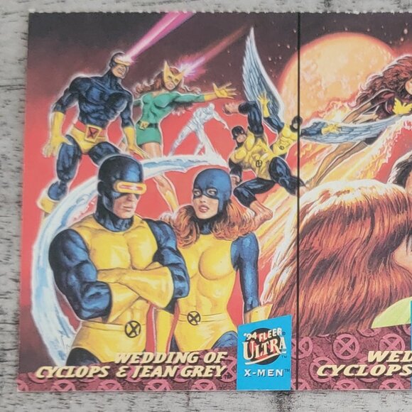 1994 Fleer Ultra X-Men Wedding of Cyclops and Jean Grey Trading Cards - Picture 10 of 15